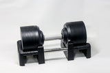 Stealth 41.5kg Black Edition Adjustable Dumbbells (Pair)